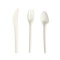 Best sales Composable Biodegradable CPLA Cutlery 7" 7.5" in USA/European Market